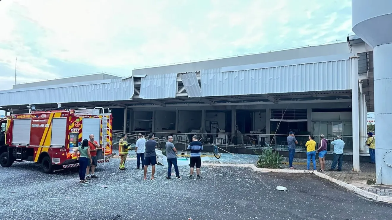Explosão em rodoviária de Goiás deixa idoso com mais de 60% do corpo queimado